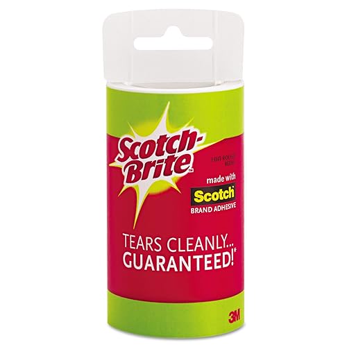 Scotch-Brite Lint Roller Refill Roll, 30 Sheets/Roll [Set of 3]