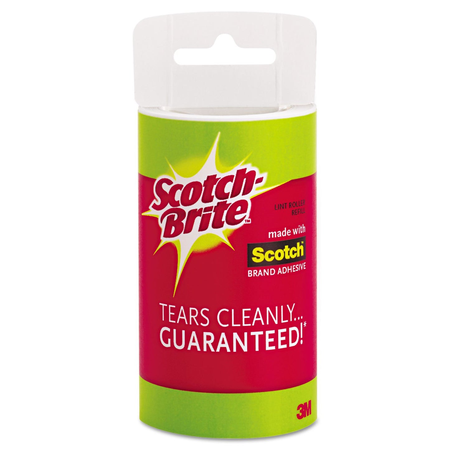 Scotch-Brite Lint Roller Refill Roll, 30 Sheets/Roll [Set of 3]