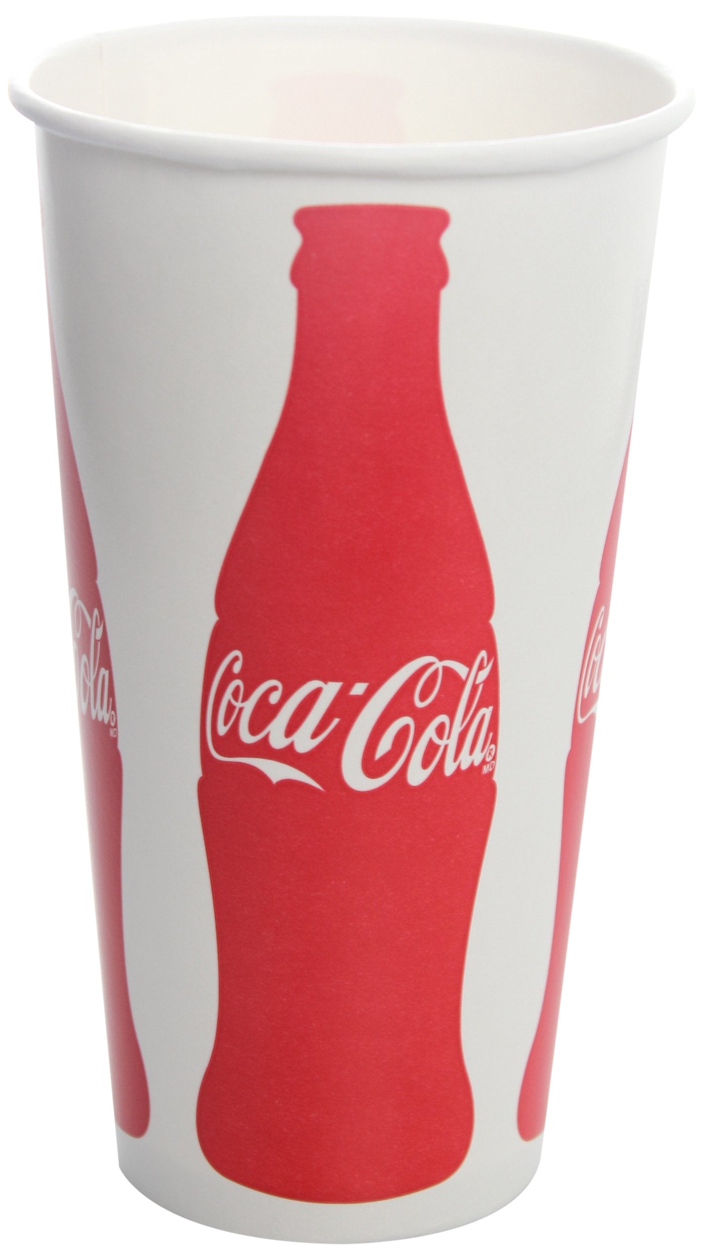 Karat C-KCP32(Coke) 32 oz Paper Cold Cup, "Coca-Cola" Print (Pack of 600)