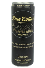 Blue Collar Company Essential Energy Drinks, 12 Fl Oz (Pack of 12) (Sugar Free Blend)