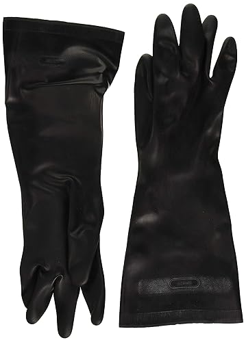 Spontex Lehigh 33557 Rubber Gloves, Medium