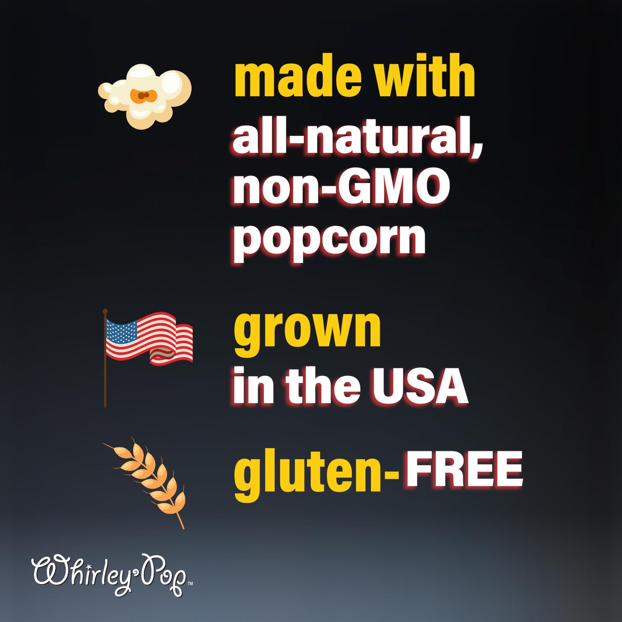 Wabash Valley Farms Popcorn Kernel Jars - Extra Large White Popping Corn in “Love” Design - Gourmet Movie Theater Style Popcorn - Unique Gift