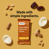 RXBAR Protein Bars, Protein Snack, Snack Bars, Peanut Butter, 9.1oz Box (5 Count)