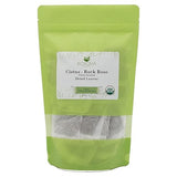 Biokoma Organic Cistus Rock Rose Tea Bags 60 Count Cistus Incanus Dried Leaves USDA Organic Herbal Tea Immune Respiratory Support Resealable Pouch