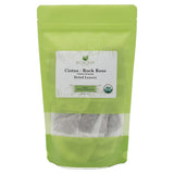 Biokoma Organic Cistus Rock Rose Tea Bags 60 Count Cistus Incanus Dried Leaves USDA Organic Herbal Tea Immune Respiratory Support Resealable Pouch