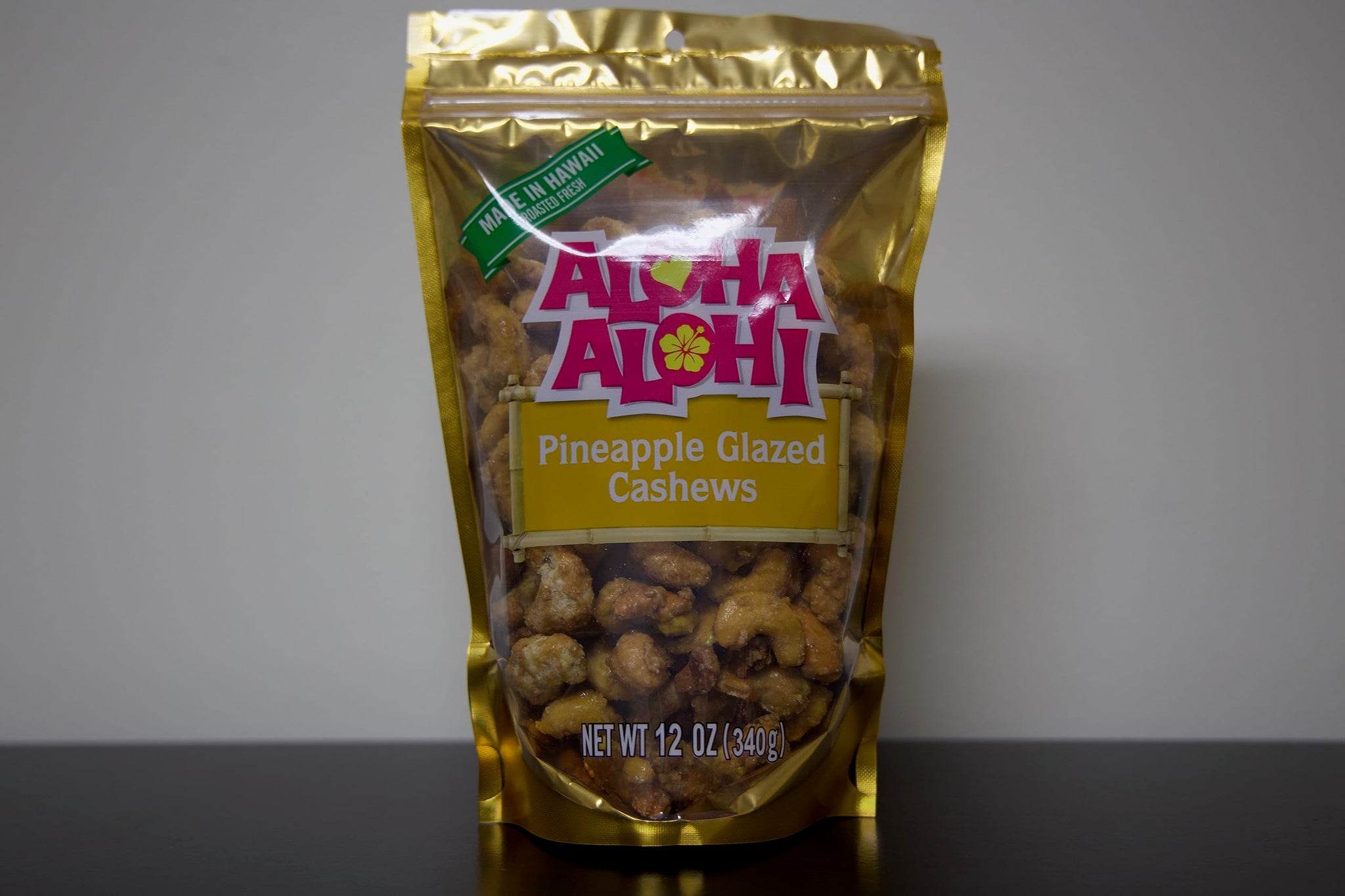 Aloha Alohi's Pineapple Glazed Cashews