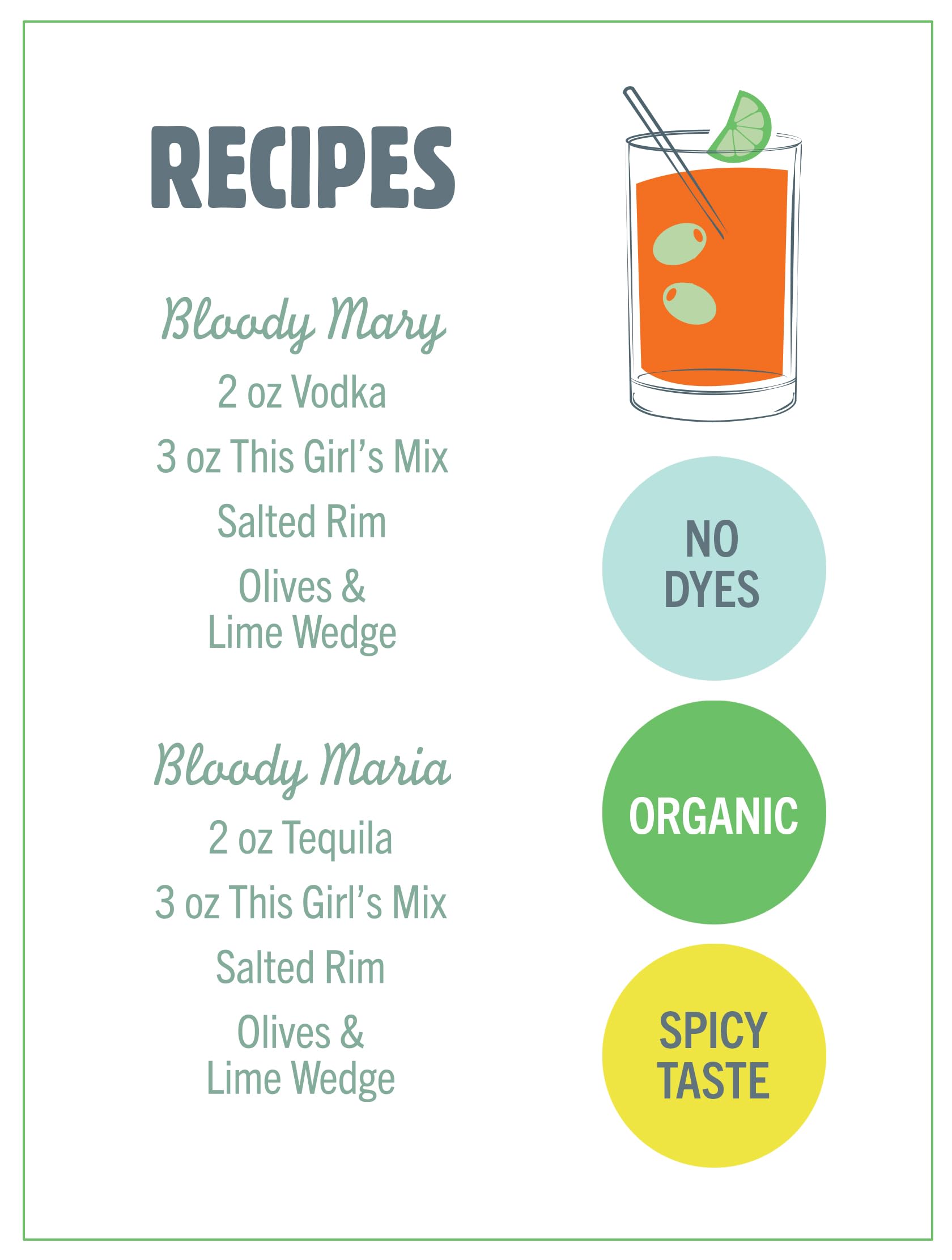 Organic Bloody Mary Mix