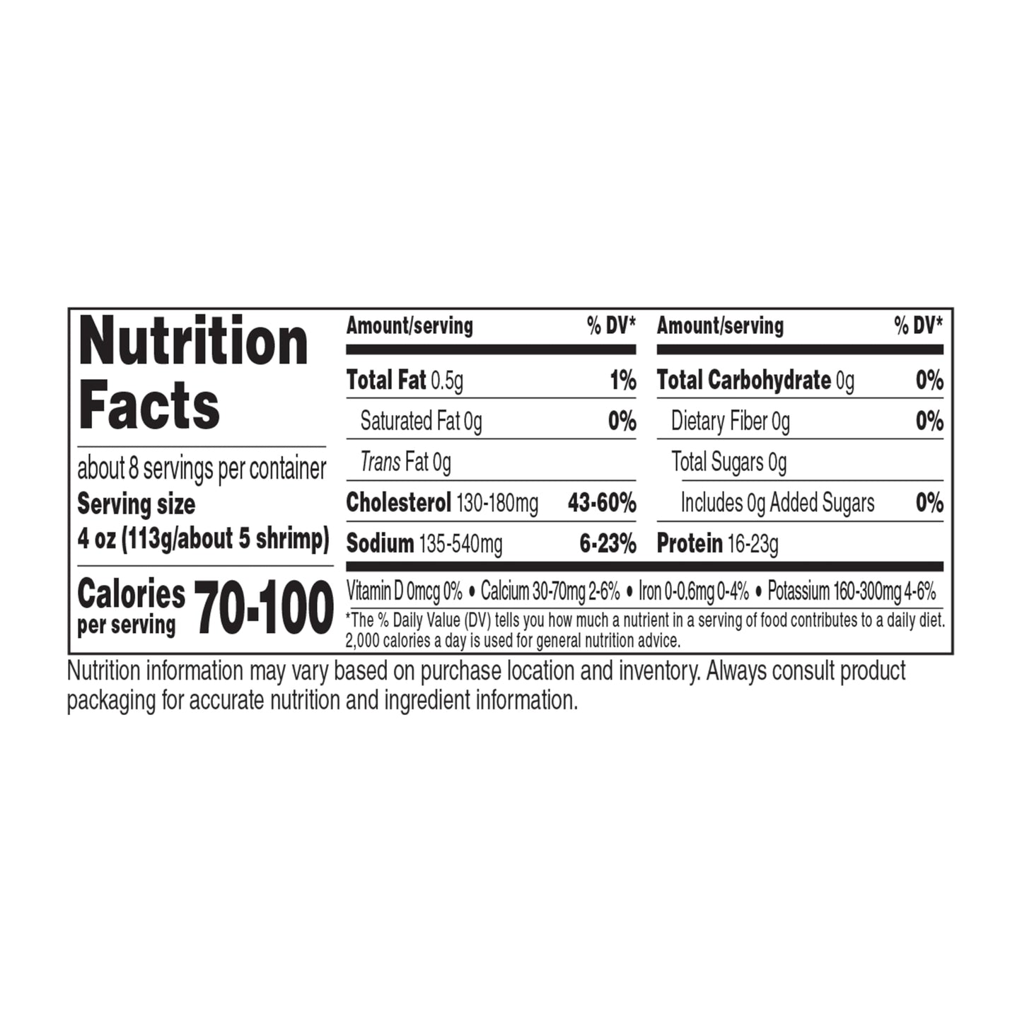 365 by Whole Foods Market, Wild White Gulf Shrimp 16/20, Frozen, 32 Ounce Value Pack