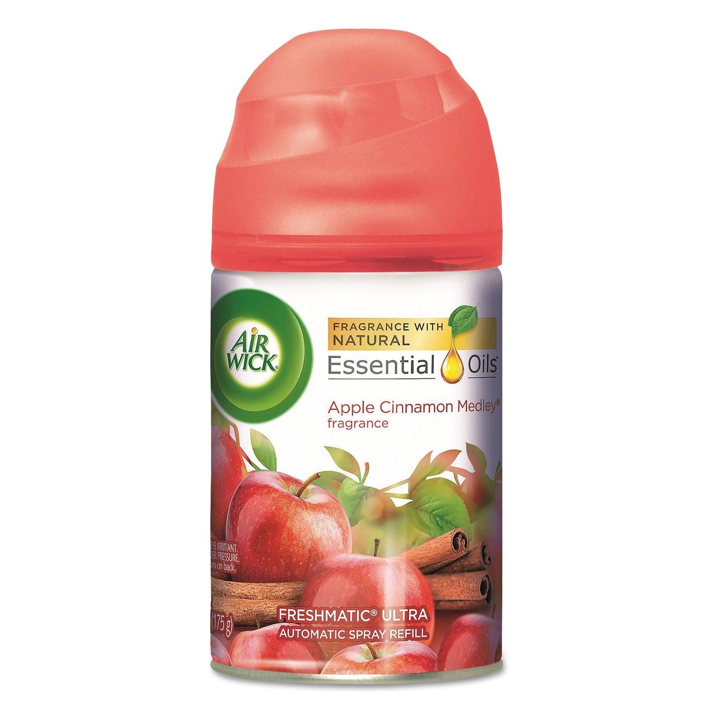 Air Wick Freshmatic Automatic Spray Air Freshener, Apple Cinnamon Medley Scent, 1 Refill, 6.17 Ounce
