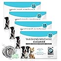 Evnttlion Washing Machine Cleaner 48 Pack-24 Month Supply,Cleaning Tablets Formulated for Pet Owners for He,Easy Pet Hair Remover for Laundry.Top