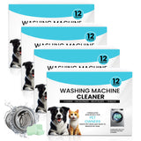 Evnttlion Washing Machine Cleaner 48 Pack-24 Month Supply,Cleaning Tablets Formulated for Pet Owners for He,Easy Pet Hair Remover for Laundry.Top