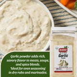 Badia Garlic Powder, 4 Pound - Premium Garlic Powder for Cooking, Seasoning & Spice Blends, Freshly Ground and Flavorful