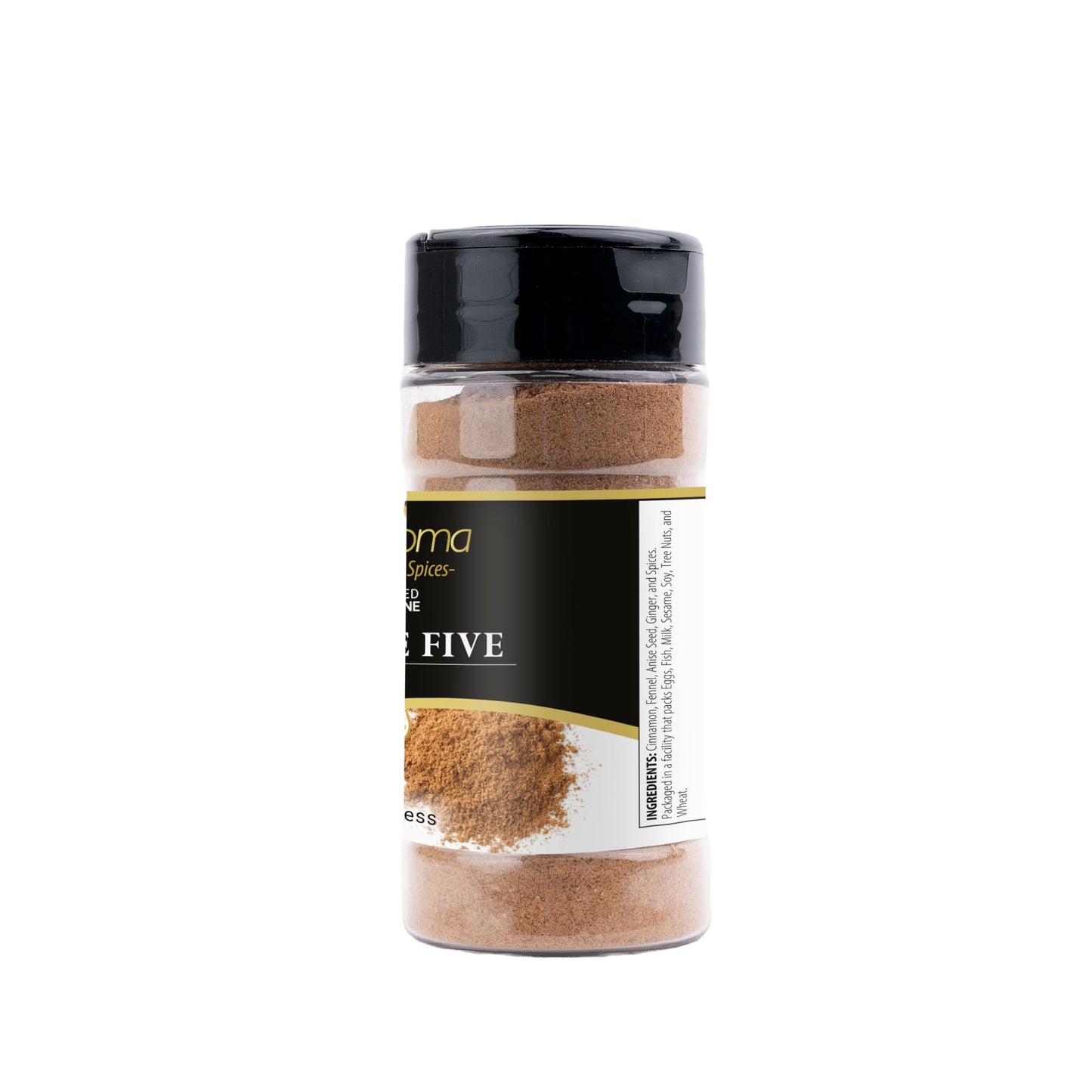 GranAroma Chinese Five Spice, Bold and Aromatic Flavor Profile, Seasoning for Stir-Fries, Roasted Meats, and Soups (2 Ounce)