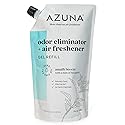 Azuna Air Freshener and Odor Eliminator for Strong Odor Gel 24oz Refill Pouch with Tea Tree Oil | Plant-Based & Long Lasting | Pet, Smoke, Home