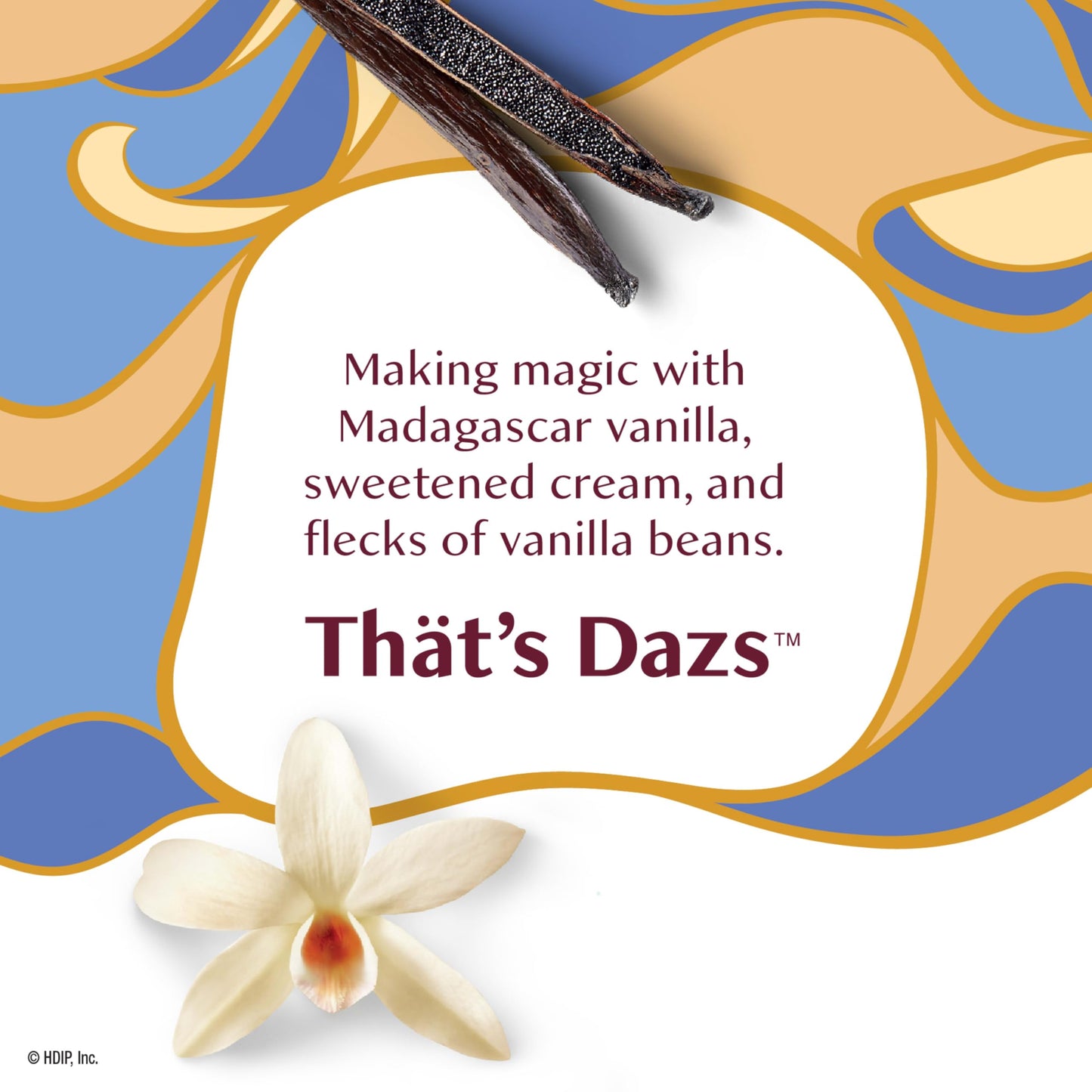 Haagen-Dazs Ice Cream, Vanilla Bean, 14 oz (Frozen)