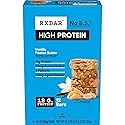 RXBAR High Protein Bars, Gluten Free, Protein Snacks, Vanilla Peanut Butter, 25.3oz Box (12 Bars)