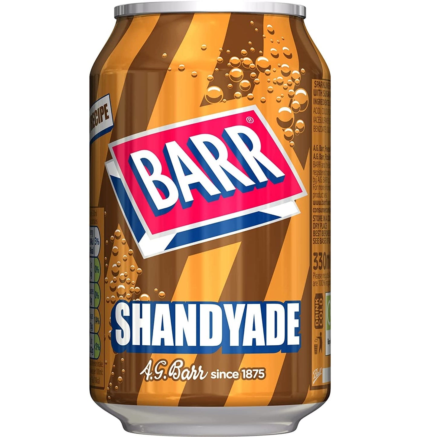 Barrs Shandyade 330ml (Pack of 6)