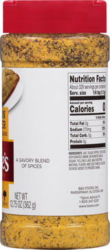 Tone's Lemon Pepper Seasoning Blend, 12.75 Ounce
