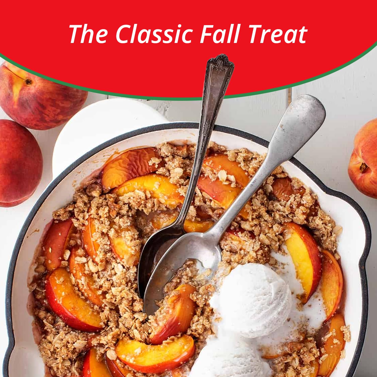 Concord Foods Apple Crisp Mix: Easy-to-Make Dessert with Delicious Ready to Go Ingredients - Sweet, Tender Fruit Covered in Buttery, Cinnamon Crumb