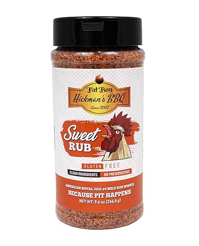 Fat Boy Hickman's BBQ Sweet Rub 9.4 oz