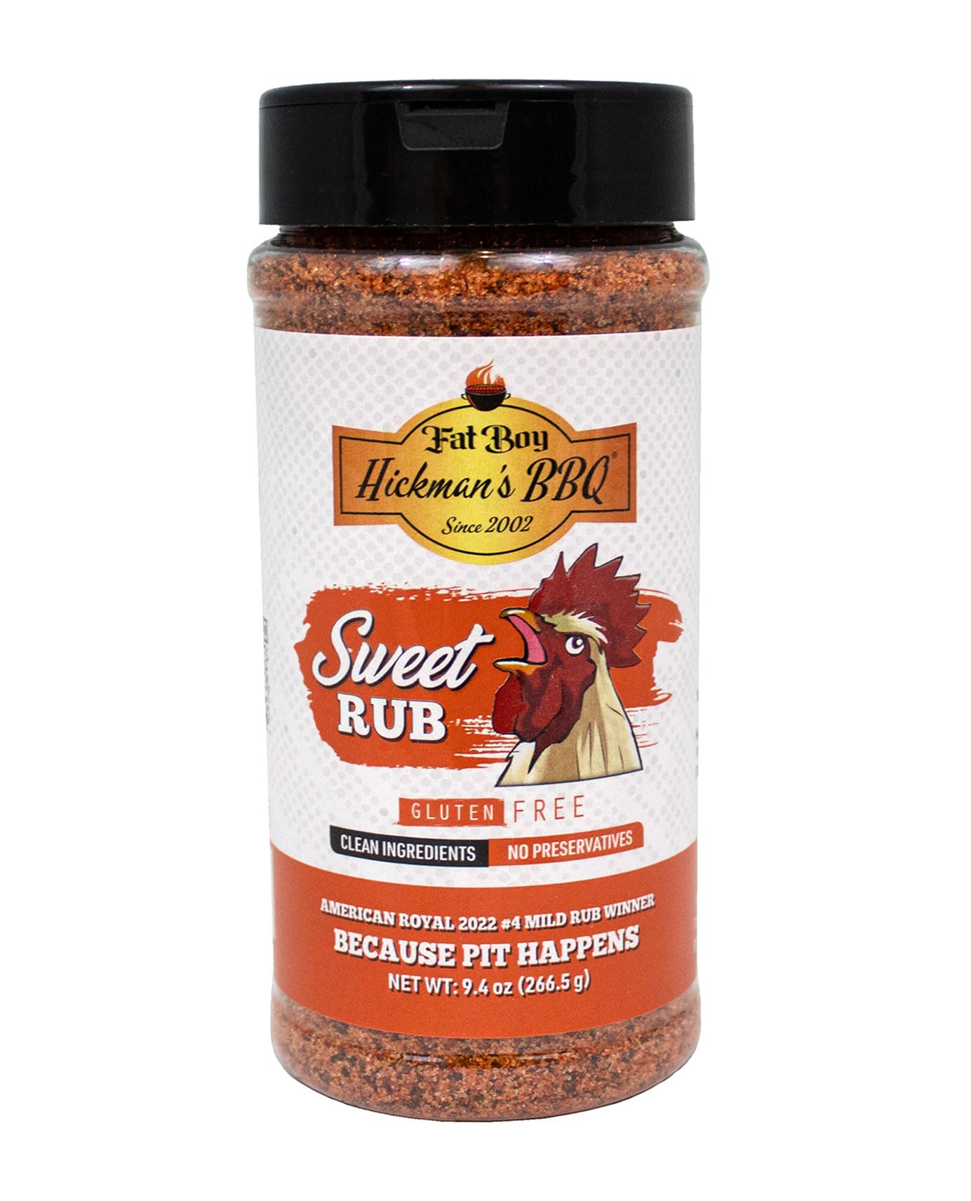 Fat Boy Hickman's BBQ Sweet Rub 9.4 oz