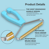 Pet Hair Remover, Dog and Cat Hair Remover, Wool Hair Remover, Carpet Rake for Pet Hair Removal, Carpet Rake, Pile Brush, Hand Shaver for Carpets, Car