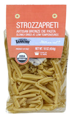 Sanremo Strozapretti Organic Pasta, Pack of 4