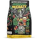 Bones Coffee Company Jamaican Me Crazy, Vanilla Caramel Flavored Coffee, Medium Roast Low Acid Arabica Beans Compatible with Auto drip and French