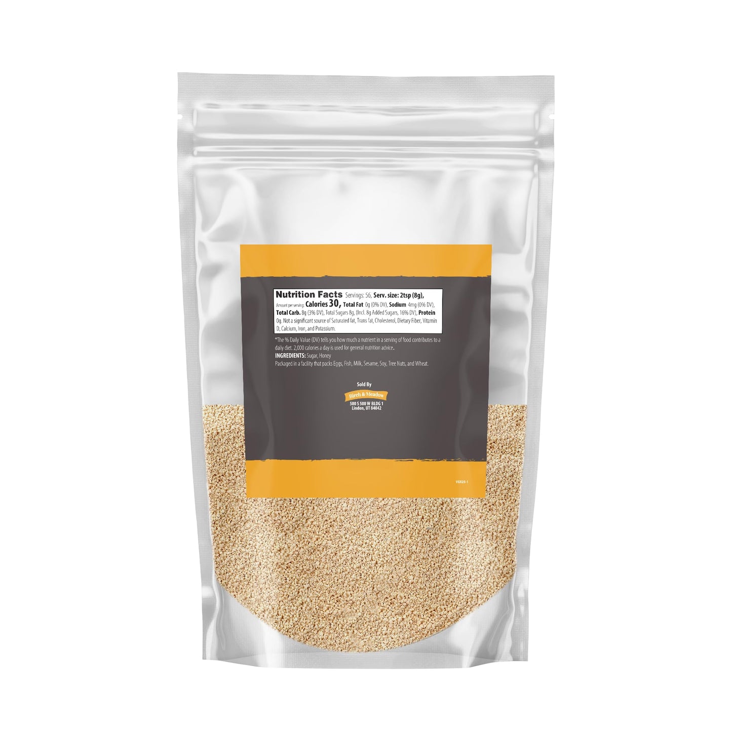 Birch & Meadow Granulated Honey (1 lb)