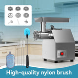 Heavy-Duty Multi-Purpose Kit chen Brush Set | for Meat Grinder, Mixer & Home Cleaning | Complete Kit for Stubborn Residue Removal (16-Piece Set)