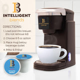 Intelligent Blends Brownie Batter Flavored Coffee Pods, 16 ct, Medium Roast Single Serve Pods - 100% Arabica Coffee, Compatible with Keurig K Cups
