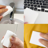 50pcs Magic Sponge Eraser Extra Thick Long Lasting Melamine Cleaning Sponge Bulk - Multi-Surface Electric Wash Foam Cleaning Pads - Bathtub, Floor