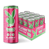 PLAYBOY Energy Drink - Lovely Melons (Watermelon) - 12 Pack of 12oz Cans | Performance + Pleasure Energy | NextGen Lifestyle Drink