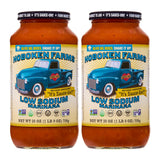 Hoboken Farms Low Sodium Marinara Sauce - Keto Certified, No Sugar Added, Non GMO Project Verified, Plant Based, and Paleo Friendly (25 Fl Oz, Pack