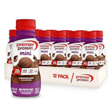 Premier Protein Shake MINIs, Chocolate, 22g Protein, 120 Calories, No Added Sugar, 8.75 fl oz, 12 Pack