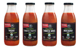 Mantova Artisanal Organic Italian Variety Pasta Sauce, Basil, Truffle, Vodka, Marinara, 4 Count