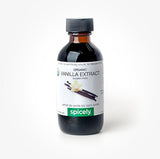 SPICELY Organic Vanilla Extract, 2 FZ