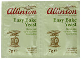 Allinson Easy Bake Yeast (2x7g) - Pack of 2
