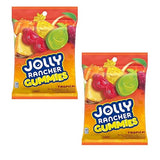 Jolly Rancher Tropical Gummies - Pack of 2 - Taste The Tropics with These Delicious Gummies - Great Flavors of Golden Pineapple, Lime, Mango, Fruit