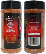Two Pack-Maple Bourbon Rub-Seasoning + Cherry Chipotle Rub-Seasoning, Great for Ribs, Pulled Pork, Wings, Brisket, Salmon, Shrimp, Turkey, Chicken.