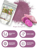 Nice Witch’s Korean Purple Sweet Potato Powder, 100% Natural, Fine Powder for Ube-Style Lattes, Smoothies & Baking, 10.58 oz (300 g)