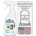 Riverside Essentials 16oz Headstone Cleaner for Graves, Tombstones & Headstones - Highly Effective Solution for Restoring and Protecting Memorials
