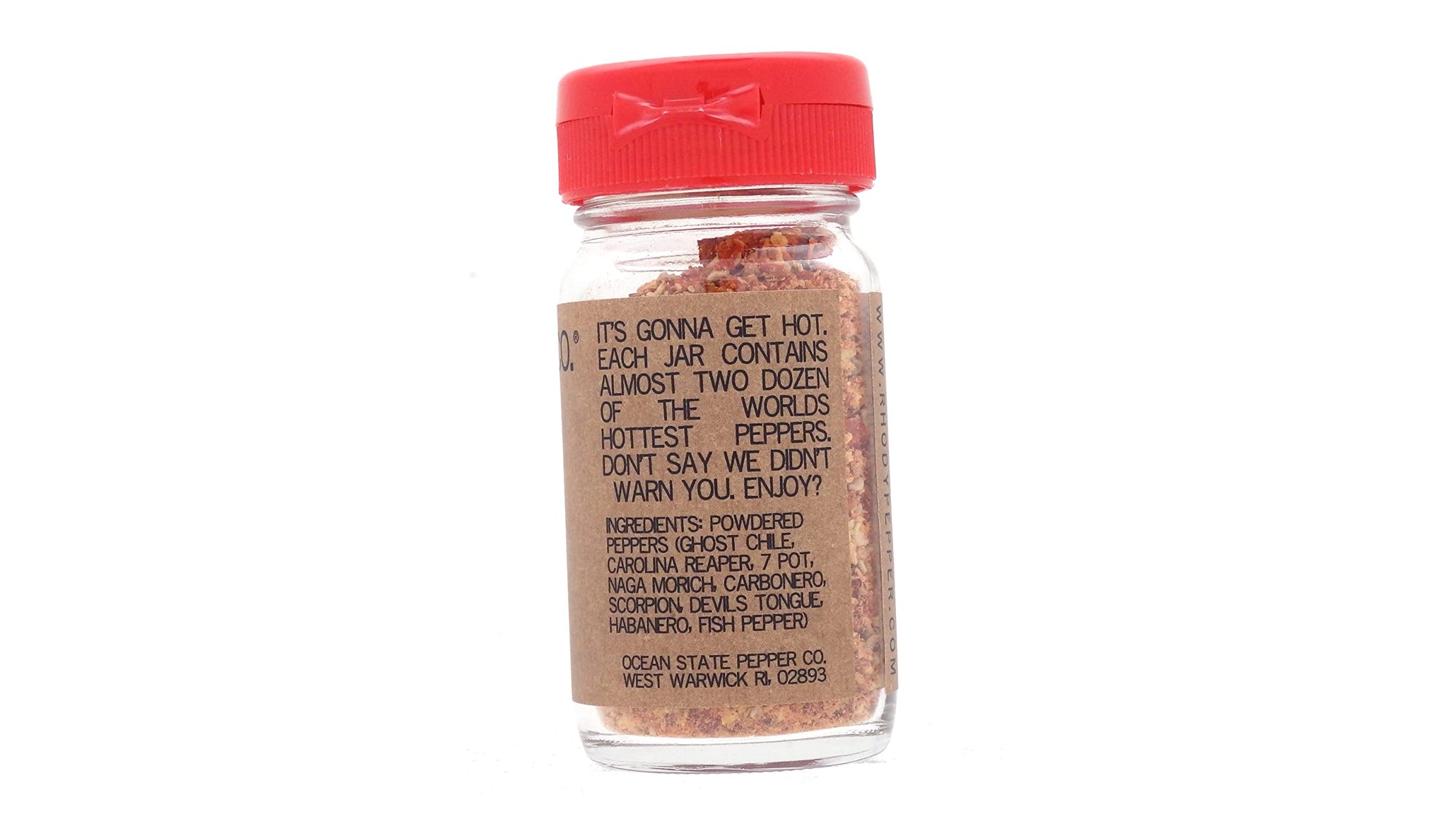 Spicy Hot Ghost Pepper Set - Devil Dust Extremely Hot Chili Pepper Seasoning with Carolina Reaper, Naga Morich and Ghost Pepper Maple Syrup