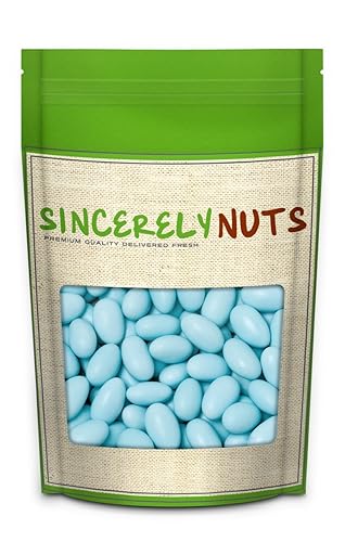 Blue Jordan Almonds (5 Pound Bag)