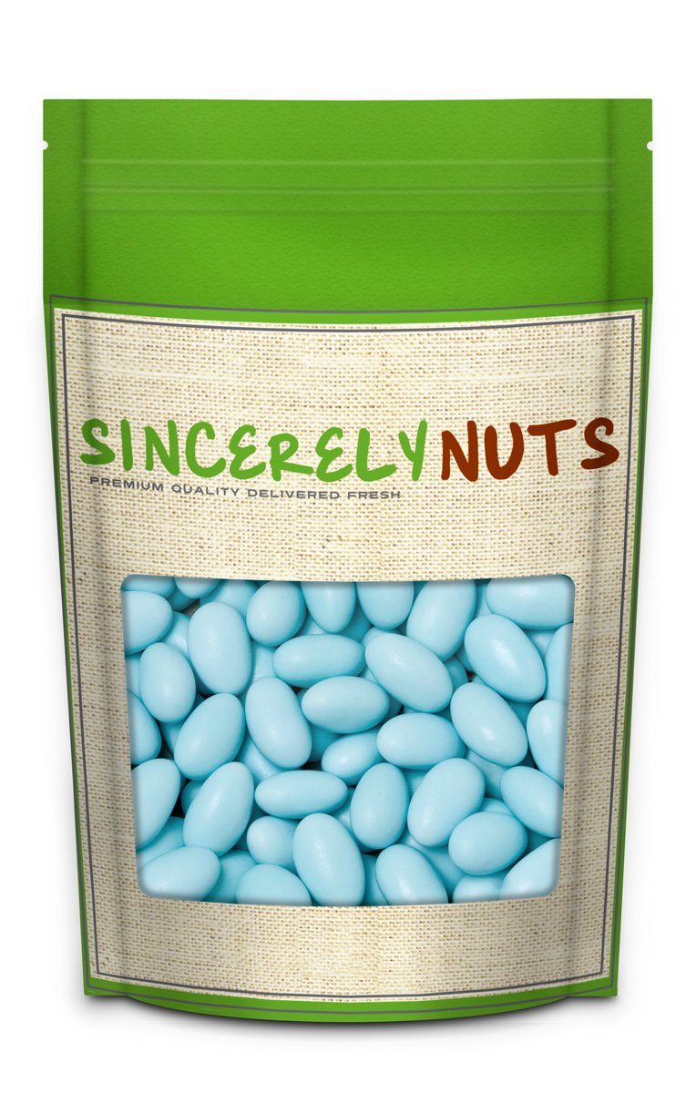 Blue Jordan Almonds (5 Pound Bag)