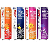 LIFEAID FITAID Energy, 200mg Natural Caffeine, Keto, Variety Pack, Optimum Performance Formula: BCAAs, Quercetin, Electrolytes, Omega-3s, 15 Calories