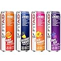 LIFEAID FITAID Energy, 200mg Natural Caffeine, Keto, Variety Pack, Optimum Performance Formula: BCAAs, Quercetin, Electrolytes, Omega-3s, 15 Calories