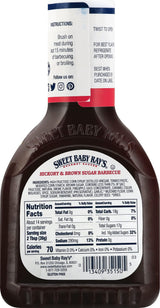 Sweet Baby Ray's Hickory & Brown Sugar, Honey and Sweet n Spicy Barbecue Sauce Variety Pack, 3 ct.