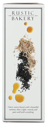 Rustic Bakery, Biscuits Savory Black And White Sesame, 4 Ounce