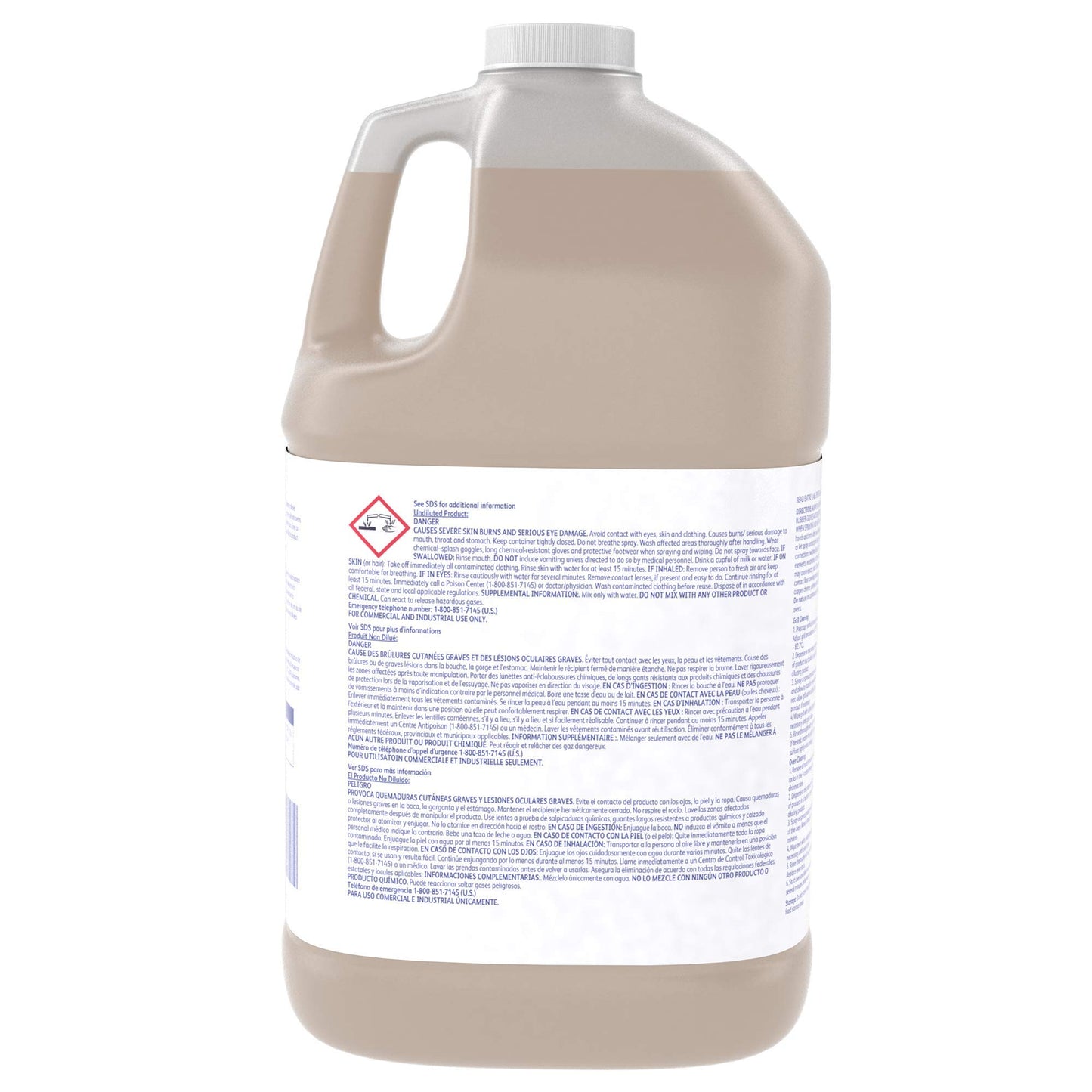 Diversey 957278280 SUMA D9.6 Oven Cleaner, Removes Heavy Deposits of Grease, Fats & Carbonized Soils, Ready-to-Use, 1-Gallon
